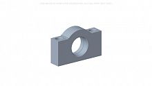75266871 - крышка подшипника - CASE CONSTRUCTION, Оригинал