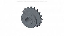 86596221 - звездочка - CASE CONSTRUCTION, Оригинал
