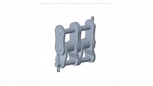 84405586 - цепь - CASE CONSTRUCTION, Оригинал