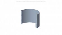 47819597 - отражатель - CASE CONSTRUCTION, Оригинал
